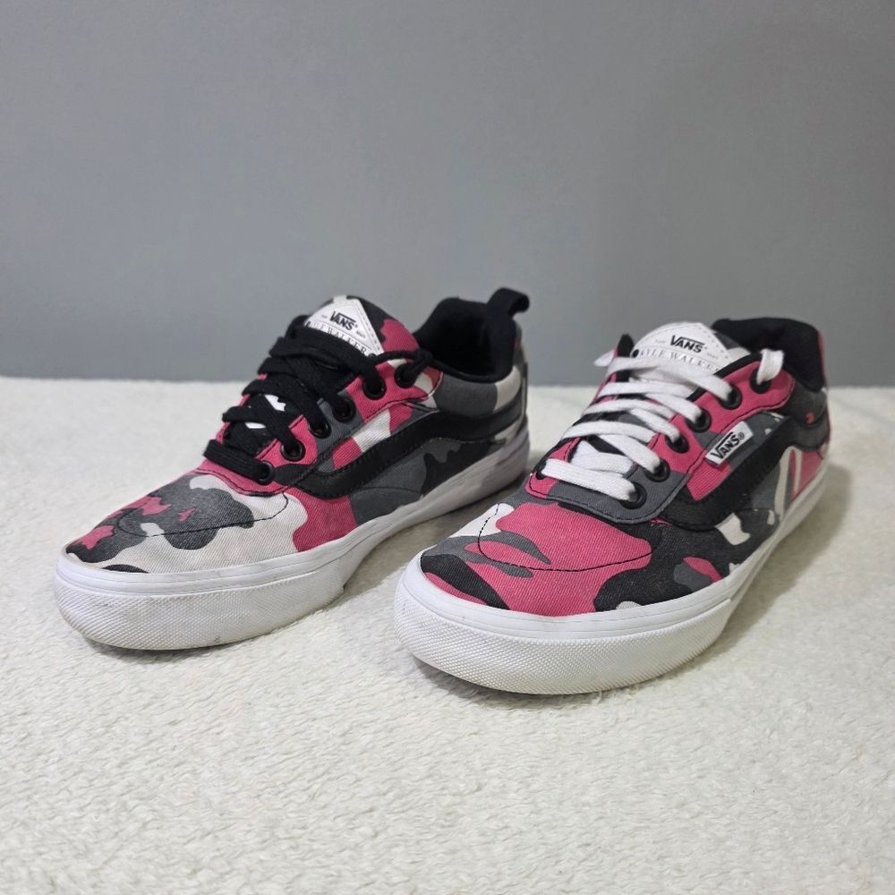 Vans Kyle Walker Pro Skate Shoes Sneakers Streetwear Cyberpunk Y2k Army Camo.5.5 - Picture 4 of 11